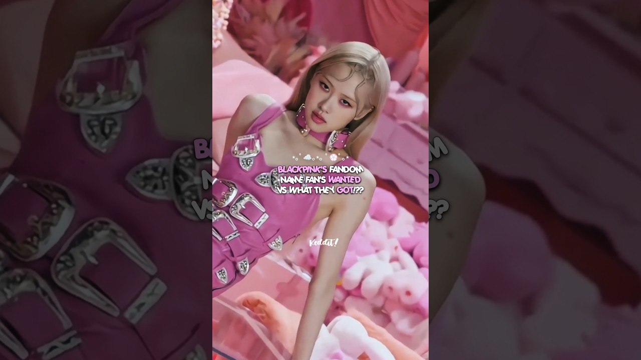 Blackpink's fandom names fans wanted vs they got!?? #blackpink#bp#kpop#fy#fypシ゚
