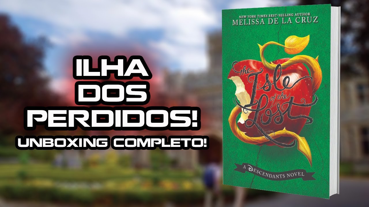 ILHA DOS PERDIDOS - LIVRO OFICIAL | UNBOXING COMPLETO!