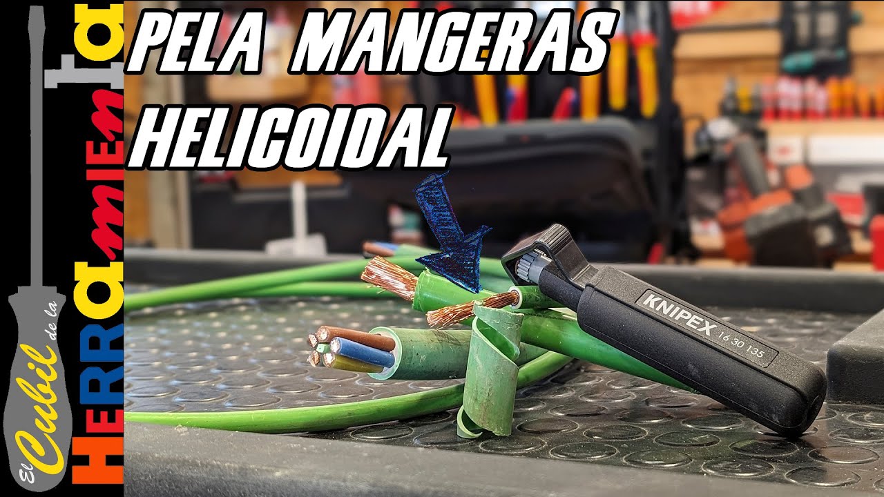 PELA MANGUERA DE CABLES KNIPEX  16 30 135