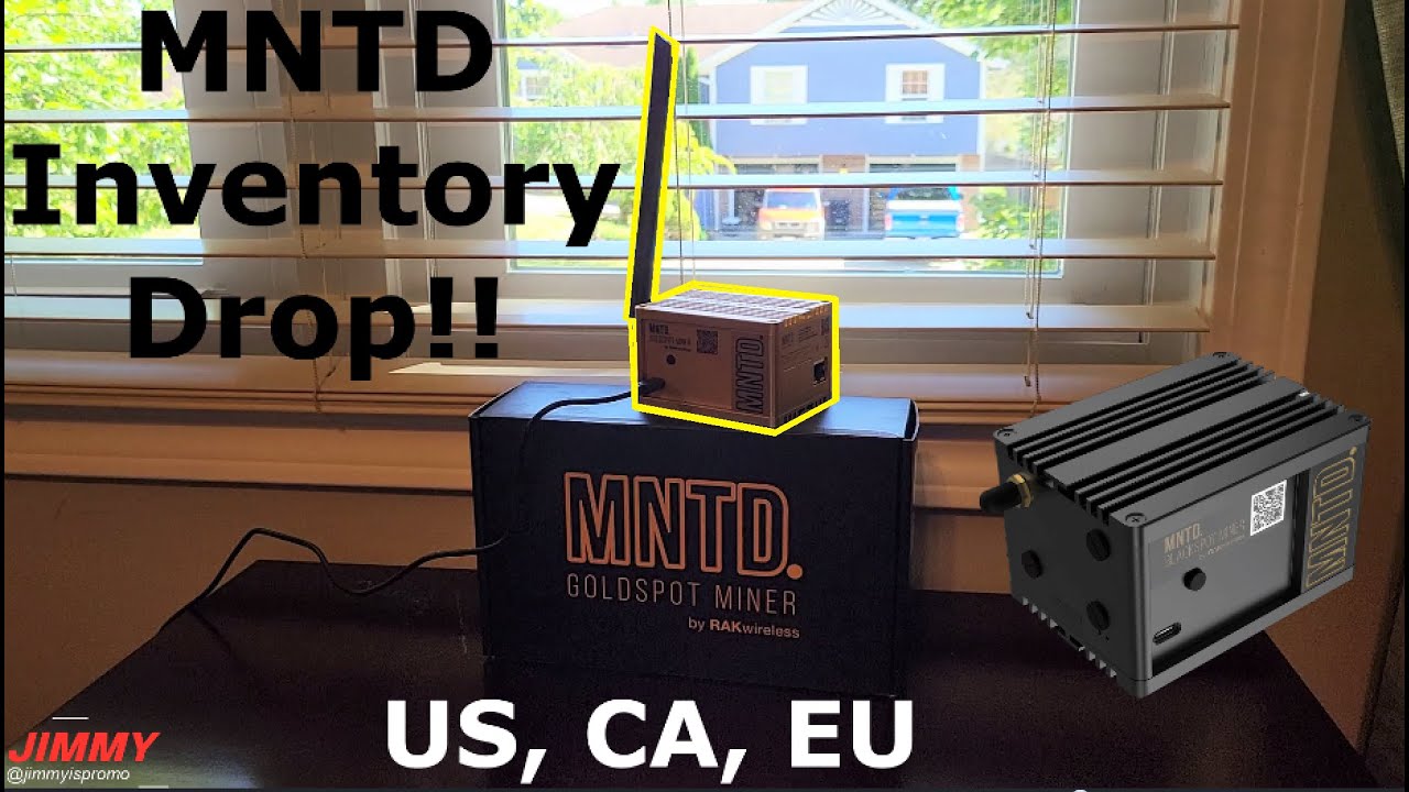 MNTD Helium Hotspot Inventory Drop! 30 Day Result - How Long To ROI