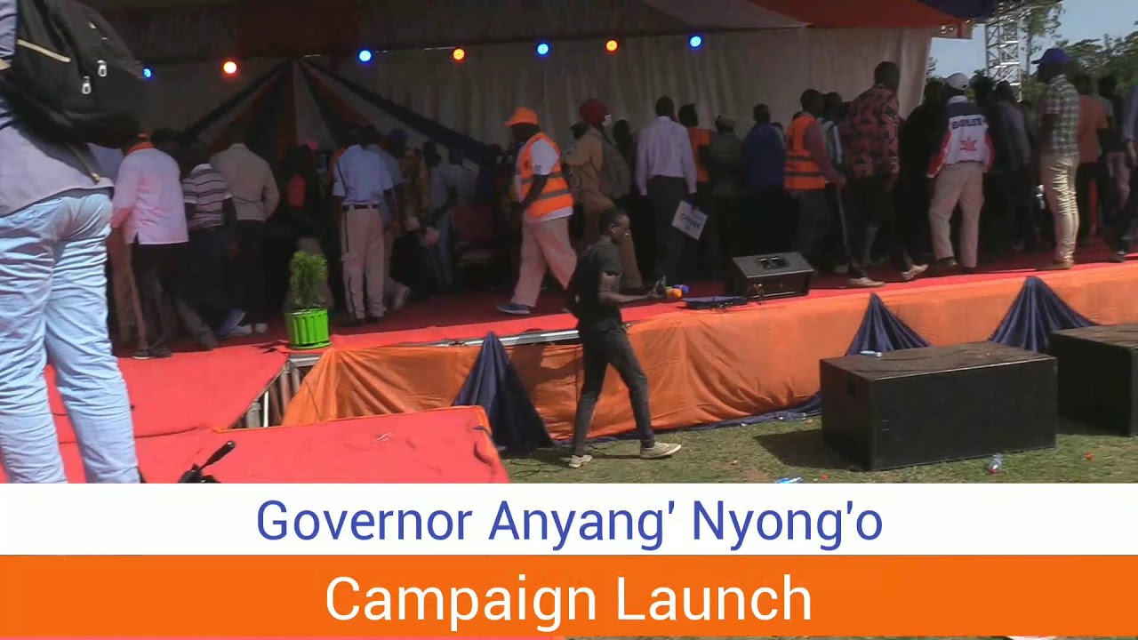 Governor Anyang' Nyong'o campaign Launch