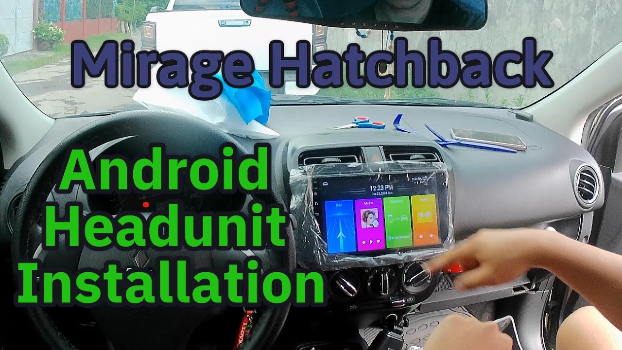 Android Headunit Installation | Mitsubishi Mirage | DIY Installation