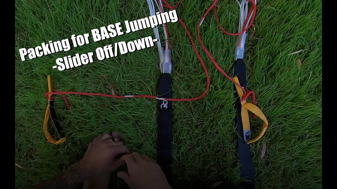 Packing for BASE Jumping - Slider Off/Down