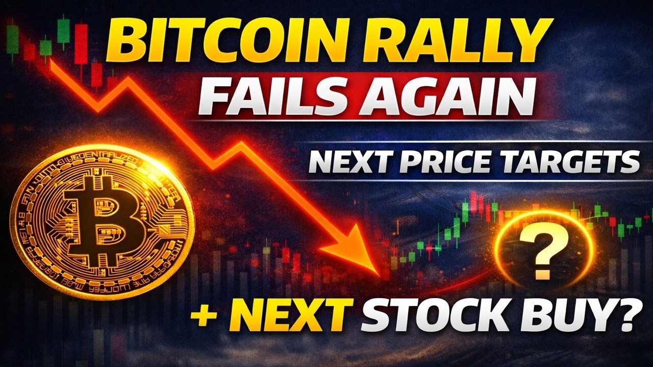 Bitcoin Rejected &ndash; Updated Targets + The Next Stock I&rsquo;m Buying