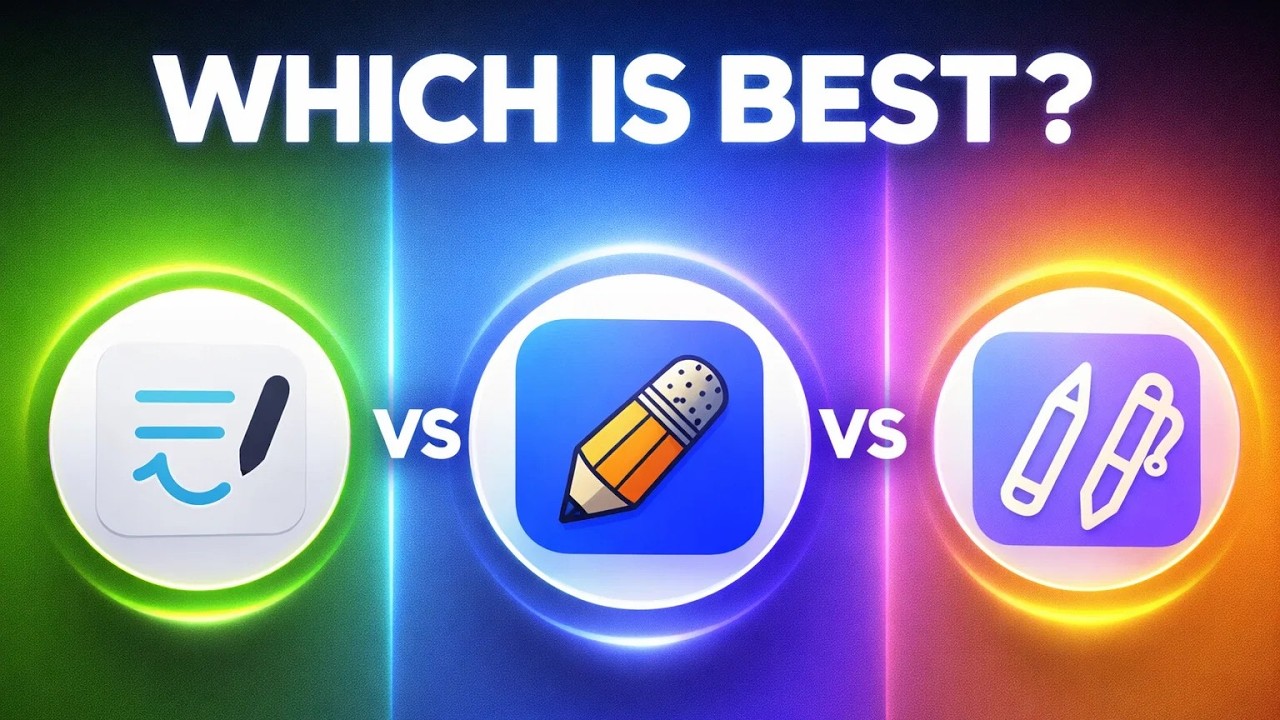 GoodNotes против Notability против CollaNote 2026: решающее противостояние приложений для ведения...