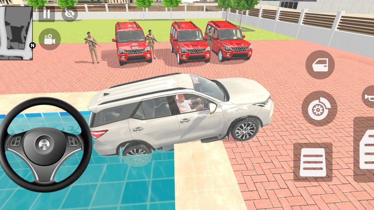 Car bike game Franklin ordered a new police car in relway station indian thefts auto game 🎯🎯