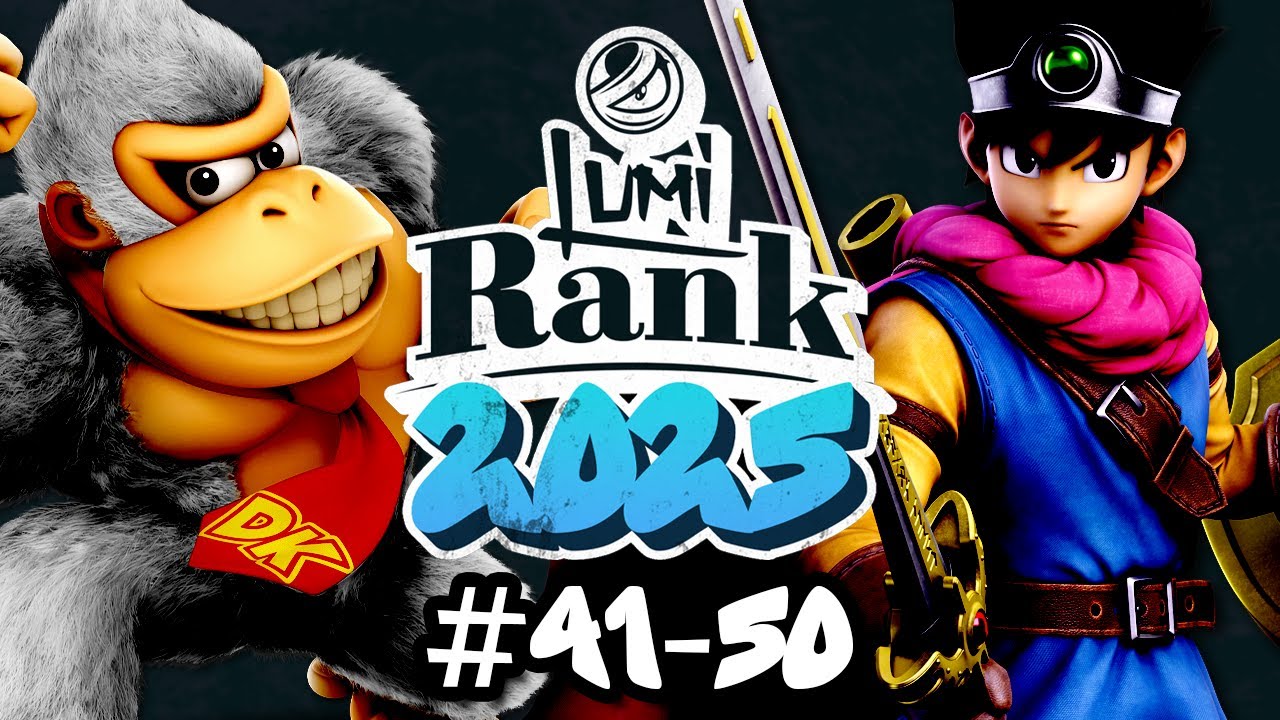 Top 50 Smash Ultimate Players: LumiRank 2025.1 #41-50