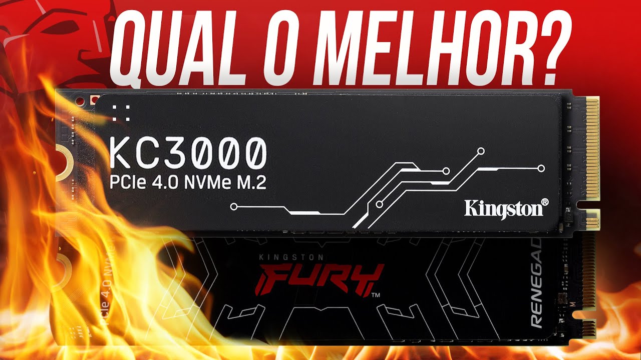 Kingston KC3000 2TB Review - Comparativo com Fury Renegade! Qual é melhor? @kingston
