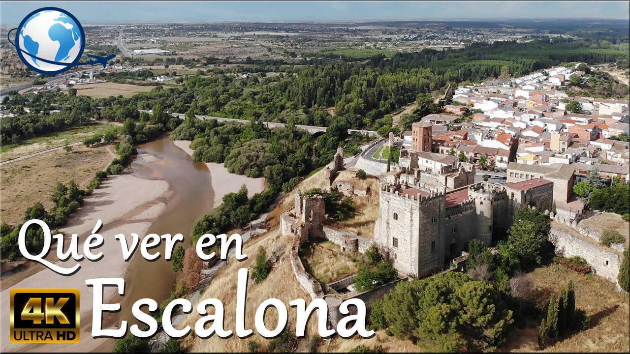 QU&Eacute; VER en ESCALONA, Toledo 4K - Playa del r&iacute;o Alberche