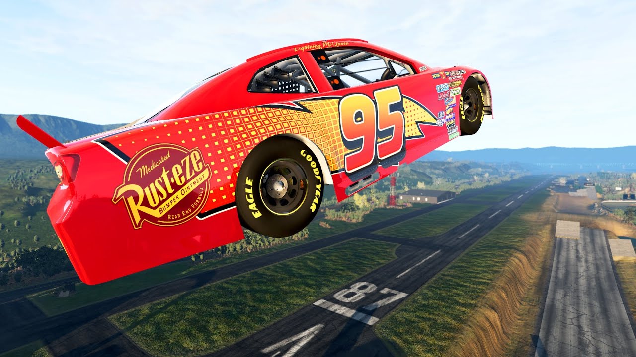 Прыжки с мегарампы | Геймплей BeamNG Drive #151 | Прямая трансляция