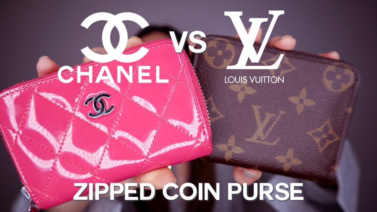CHANEL vs LOUIS VUITTON | ZIPPED COIN PURSE COMPARISON