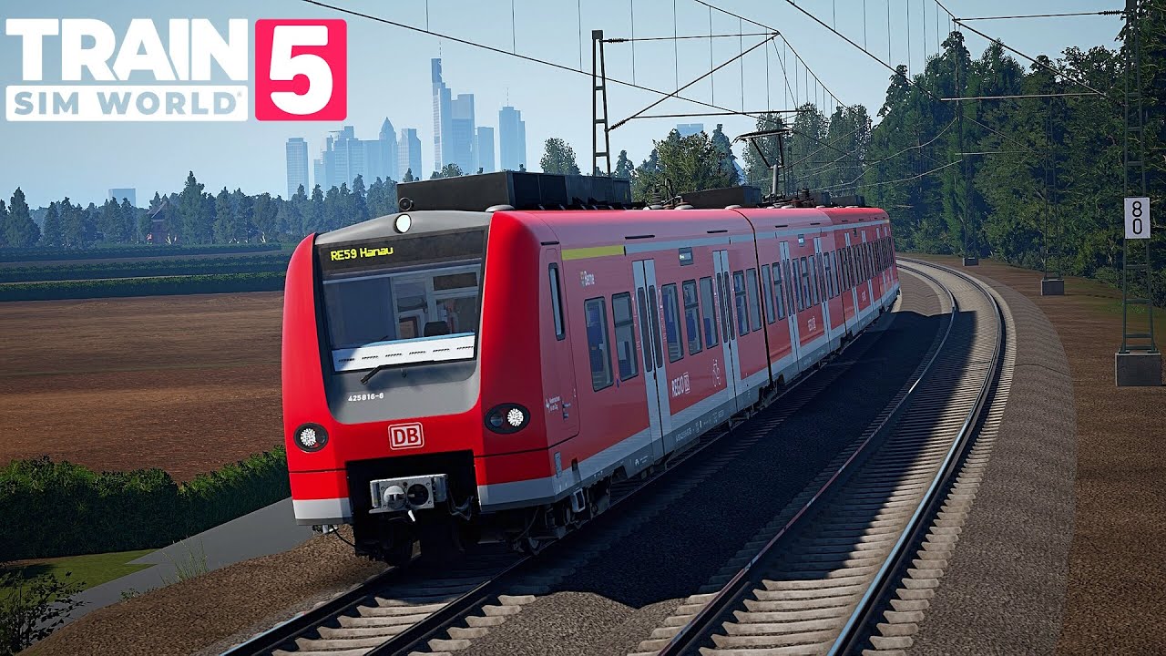 TSW 5 | RE59 Frankfurt(M) Flughafen - Hanau Hbf | Frankfurt-Fulda | BR 425