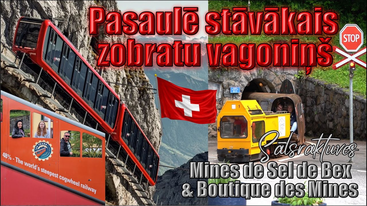 Pasaulē stāvākais zobratu vagoniņš, Šveice