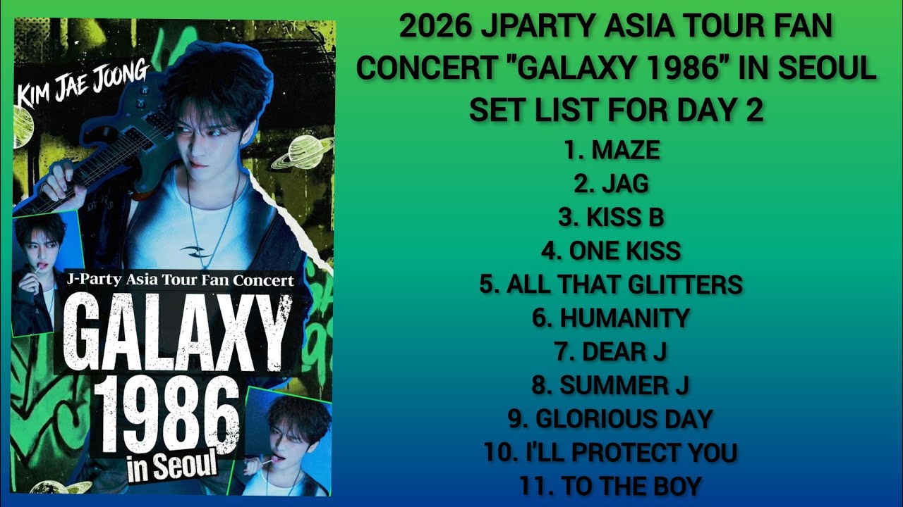 KIM JAE JOONG - ジェジュン 01-25-2026 JPARTY FAN CONCERT IN SEOUL - PERFORMANCE