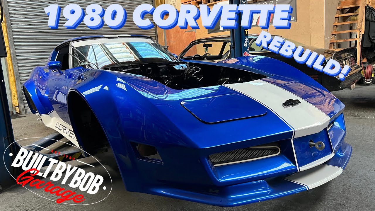 Восстановленный Corvette C3 Widebody 1980 года выпуска.