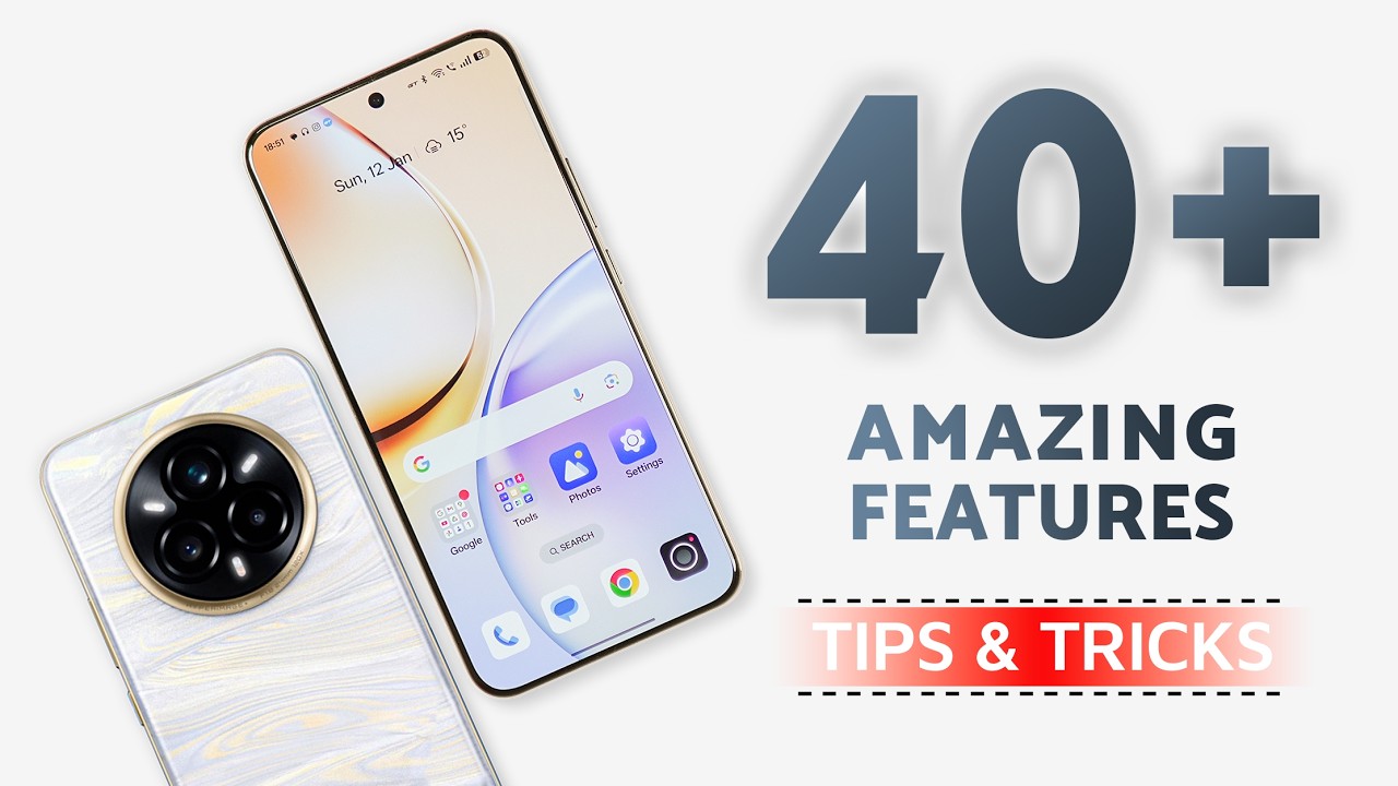 Realme 14 Pro+ Tips & Tricks | 40+ Special Features - TechRJ