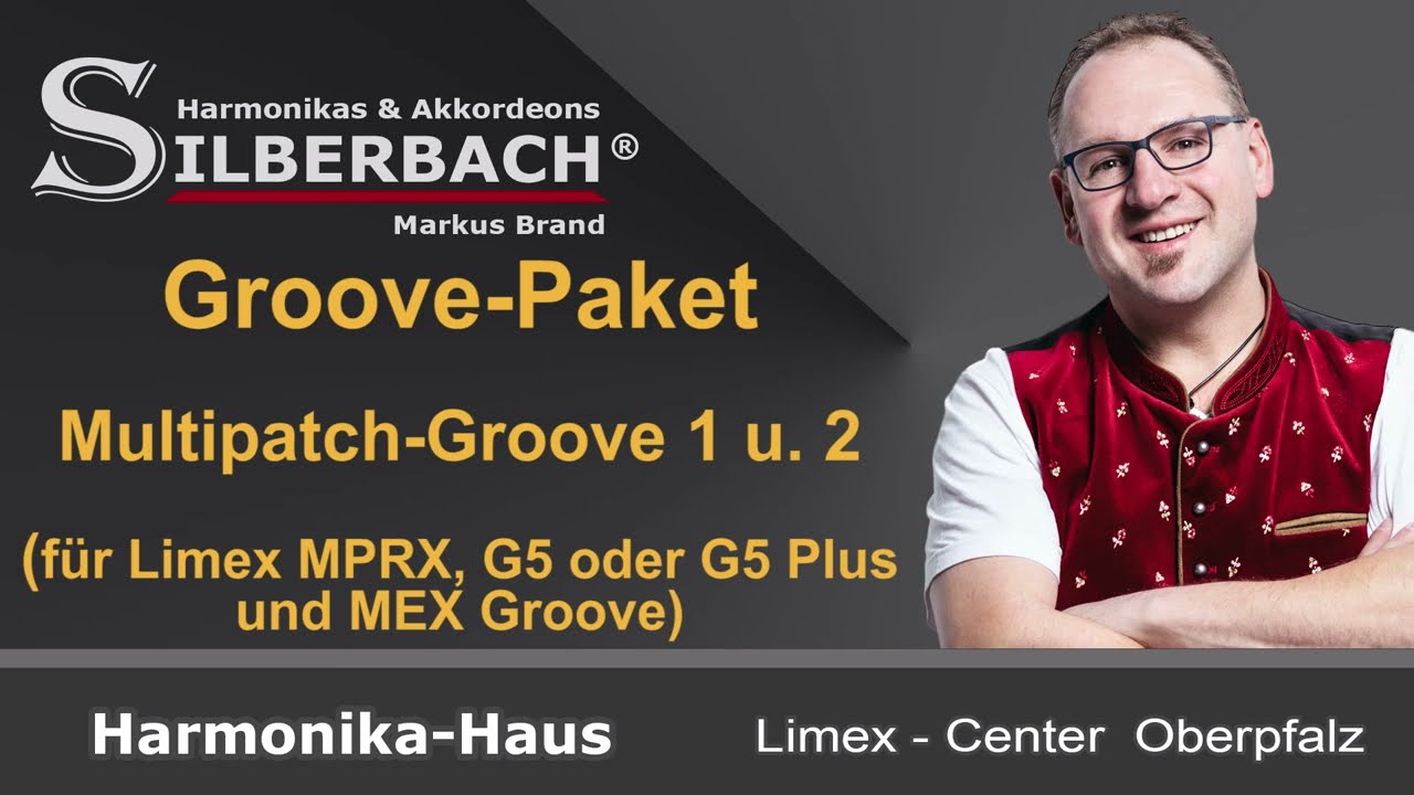 Limex Patches - Groovepaket, Silberbach Harmonika-Haus, Markus Brand