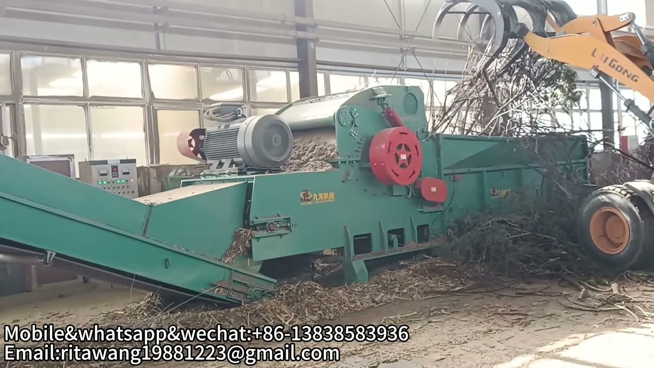 Horizontal Grinder multifunctional wood crusher
