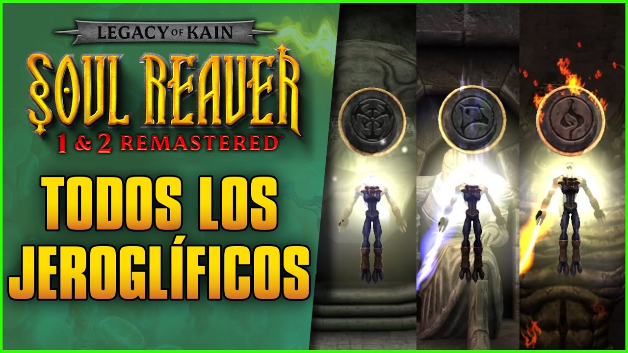 TODOS los Jeroglíficos - Legacy of Kain: Soul Reaver Remastered
