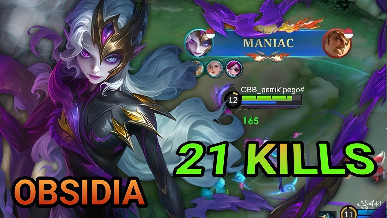 OBSIDIA GILA! 2x MANIAC + 21 KILLS! Kok Bisa Se-Burut Ini?!”