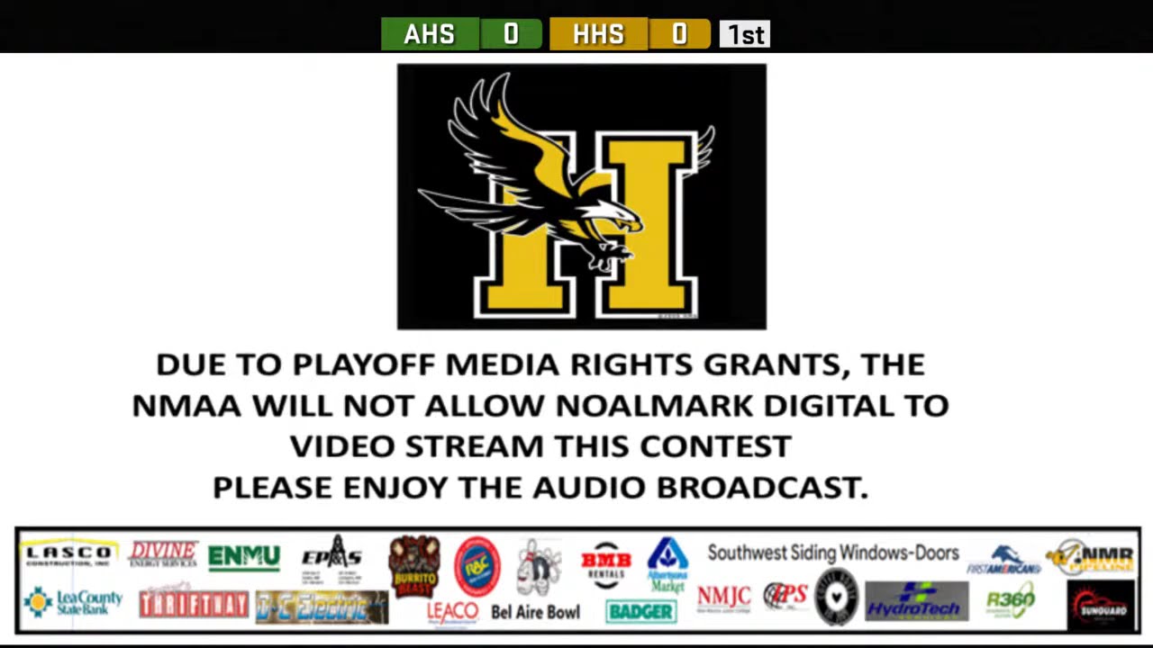 #1 Hobbs Lady Eagles vs #4 Albuquerque High