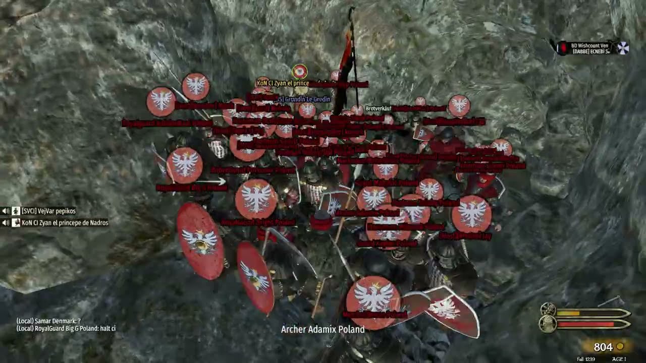 Persistent Bannerlord EU day 3 . Poland reign supreme. KoPL+Host. Winged Hospitallers #bannerlordpvp