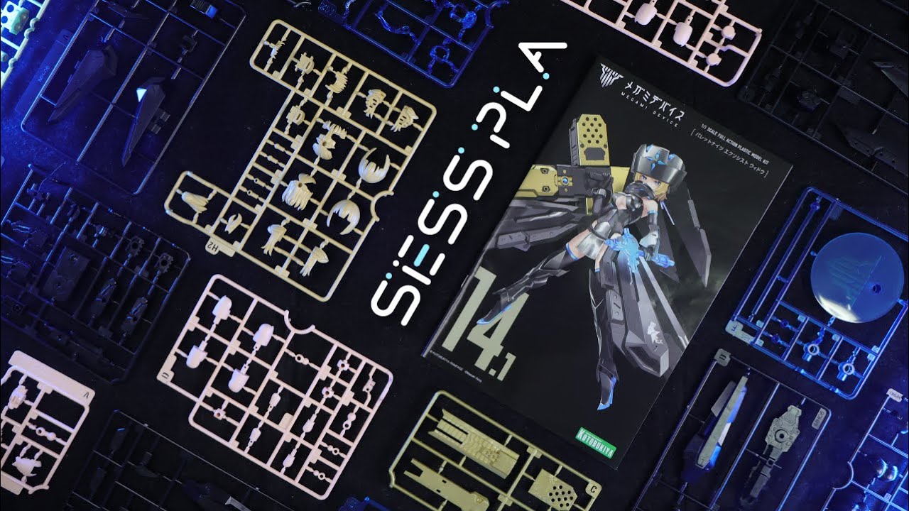 【 Sess pla 】ASMR Build Kotobukiya Megami Device Exorcist Widow