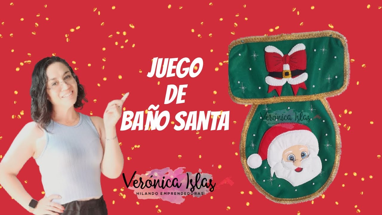 Cómo hacer un juego de baño de santa