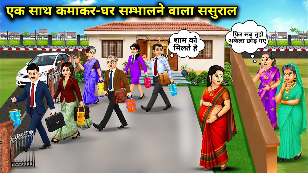 एक साथ कमाकर-घर सम्भालने वाला ससुराल। In-Laws Who Earn And Manage The House Together