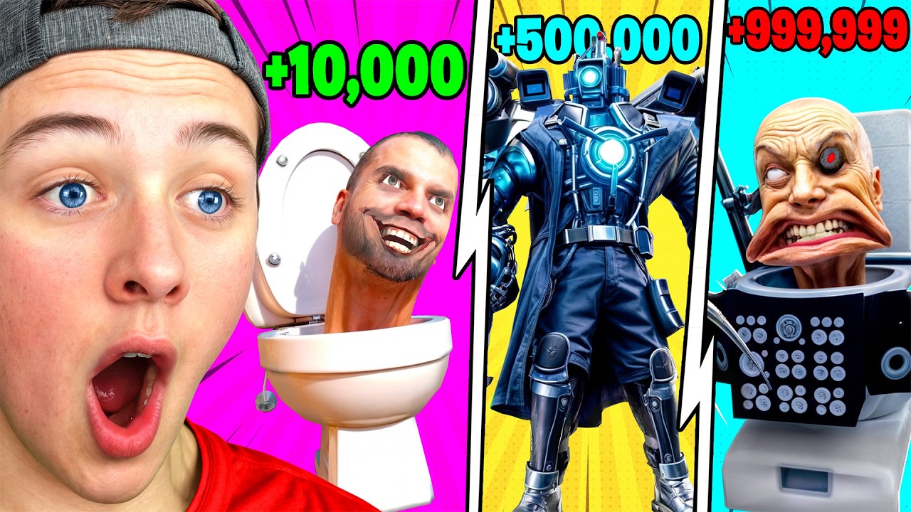 BECKBROS React To SKIBIDI TOILET POWER LEVEL COMPARISON (movie)