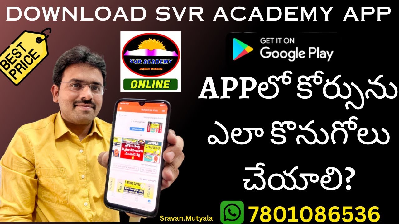Accelerate Your Learning: Effortless Course Purchasing in SVR ACADEMY App