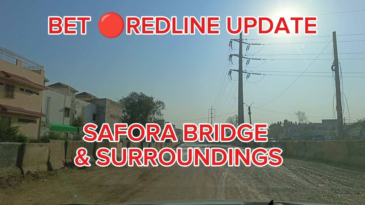 BRT REDLINE UPDATE #road #universityroad #jinnahavenue #roadwork #roadconstruction #karachiroads