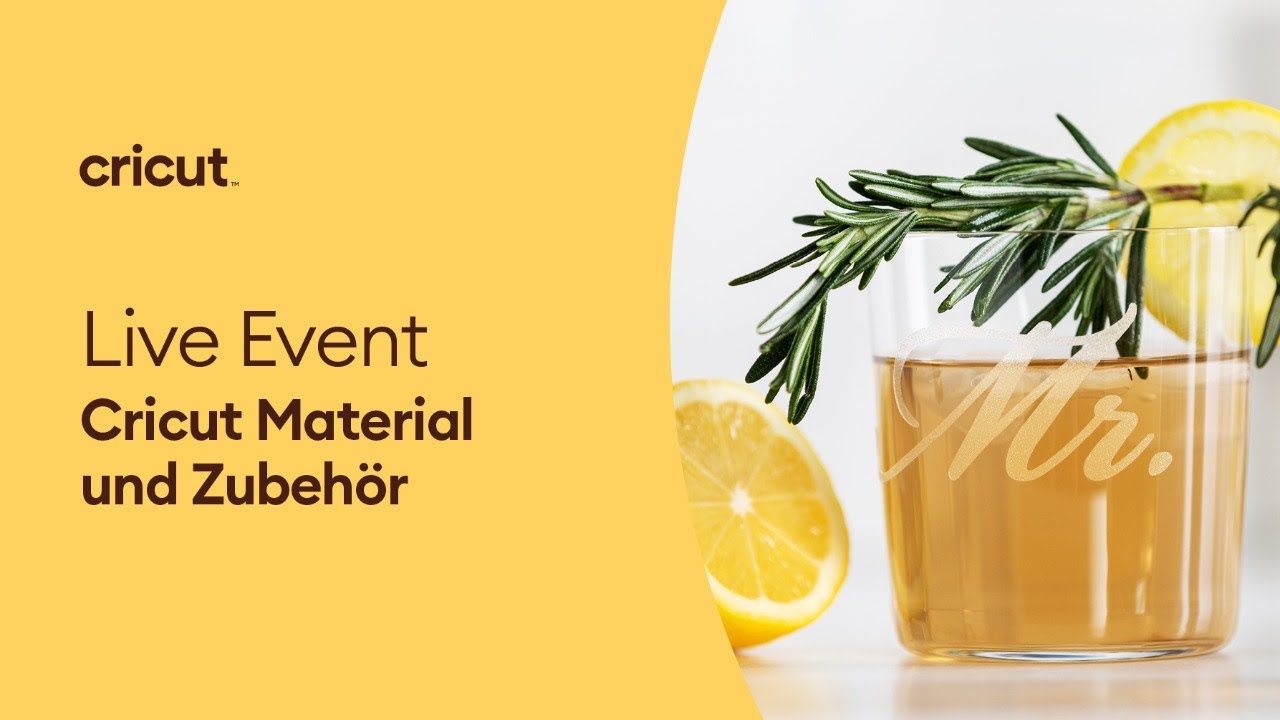 Cricut Live - Material & Zubehör: Hochzeit & Geburtstag