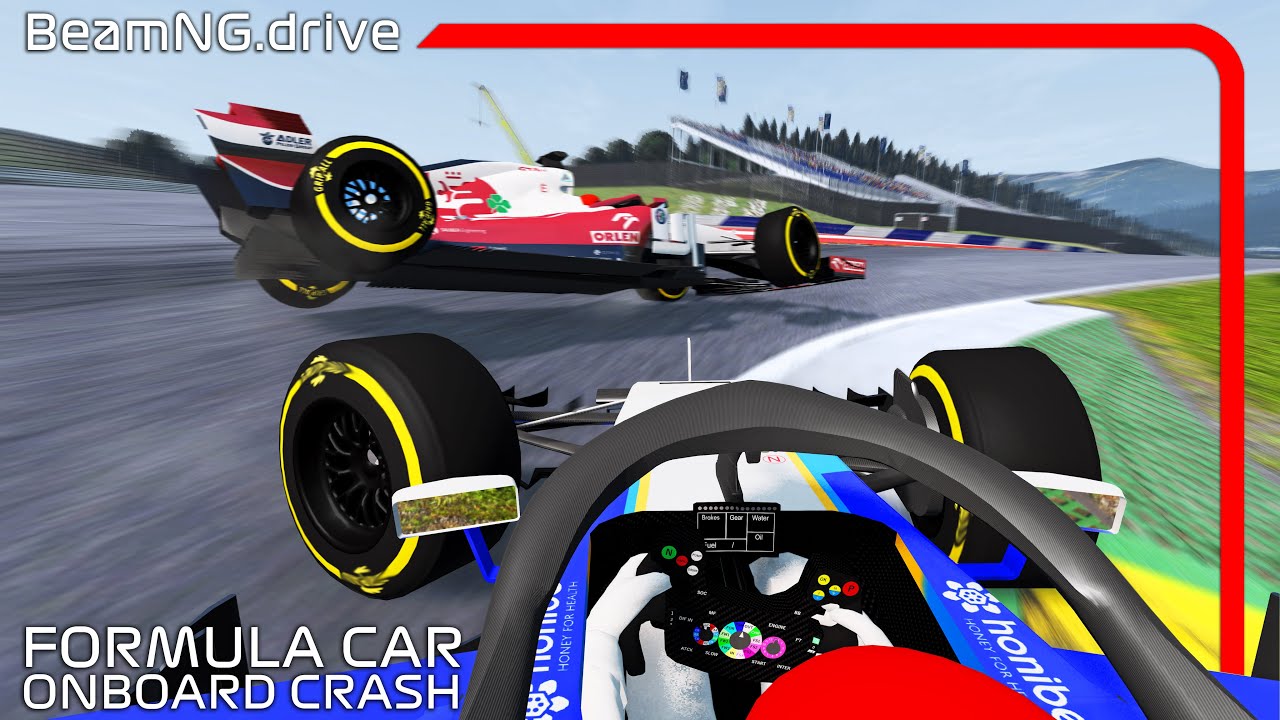 Formula Car Onboard Crashes #15 | With MOTION BLUR | BeamNG.drive | F1 2021| 60FPS