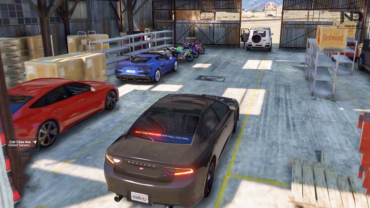 GTA 5 Roleplay ND Community #13 - Phát Hiện Kho Nhập Lậu Siêu Xe Khi Truy Đuổi Tội Phạm !!