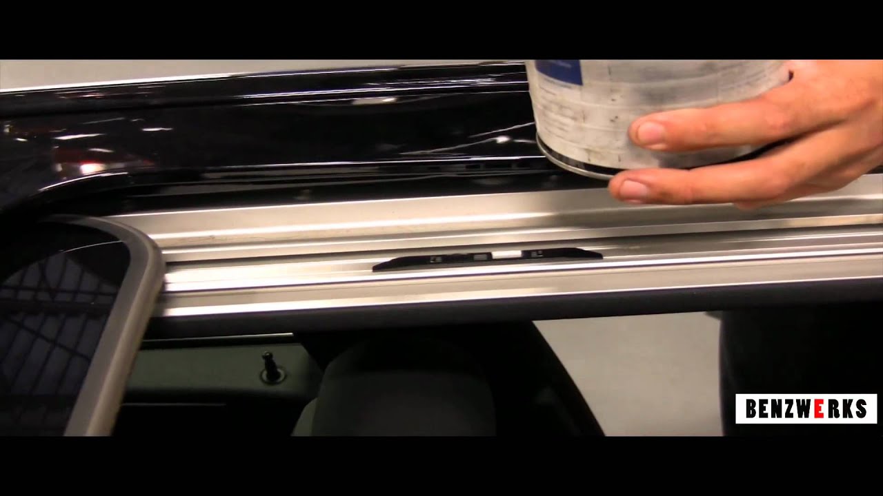 BENZWERKS SUNROOF LUBRICATION AND MAINTENANCE