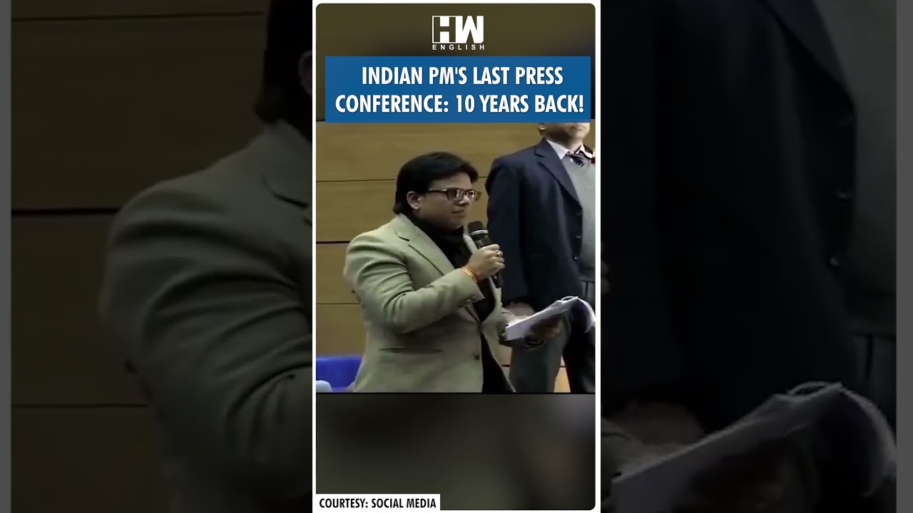 #Shorts | Indian PM's last press conference: 10 years back! | Manmohan Singh | Modi | BJP | Congress