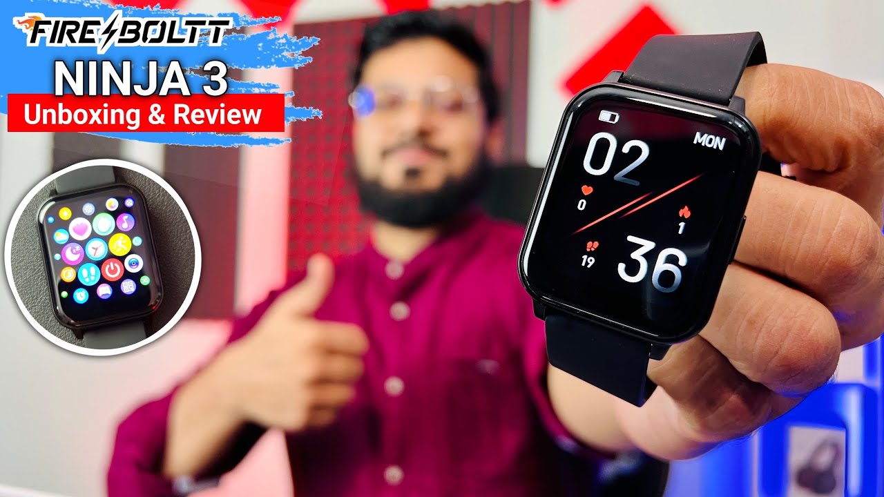 Fireboltt Ninja 3 smartwatch Review | 1799 me achi Deal🔥