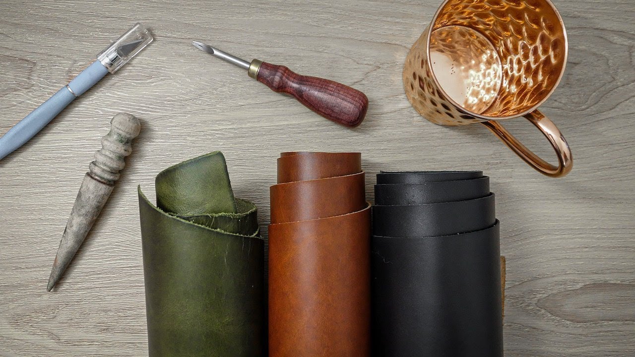 BEGINNER UK Leather Crafter Spends $180 On Leather
