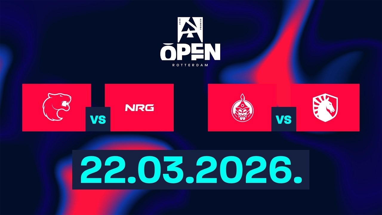 BLAST Open Rotterdam 2026 - NRG vs Furia | Liquid vs The Mongolz