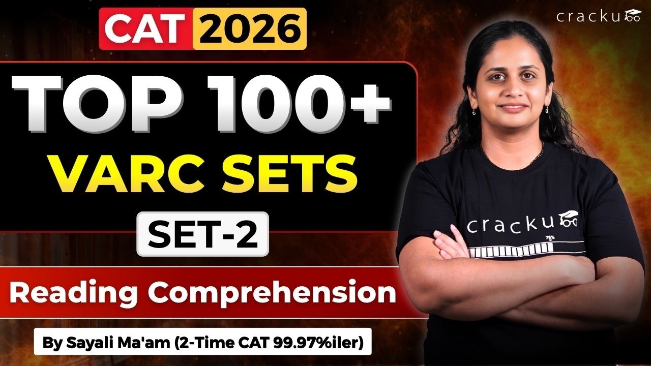 Cracku CAT VARC Series | Set #2 - CAT Reading Comprehension | Daily Free CAT 2026 VARC Practice Sets