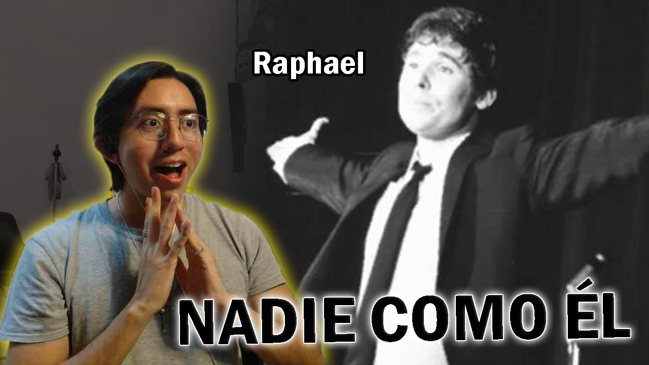 RAPHAEL Cantando SIN MICROFONO a sus 24 AÑOS!!! | 
