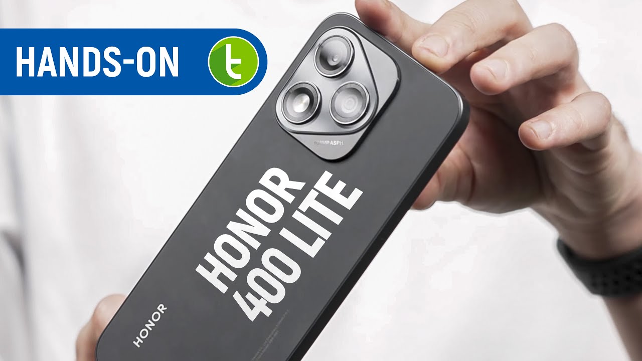 HONOR 400 LITE quer ser o IPHONE do POVÃO com BOTÃO de CÂMERA e mais | Hands-On