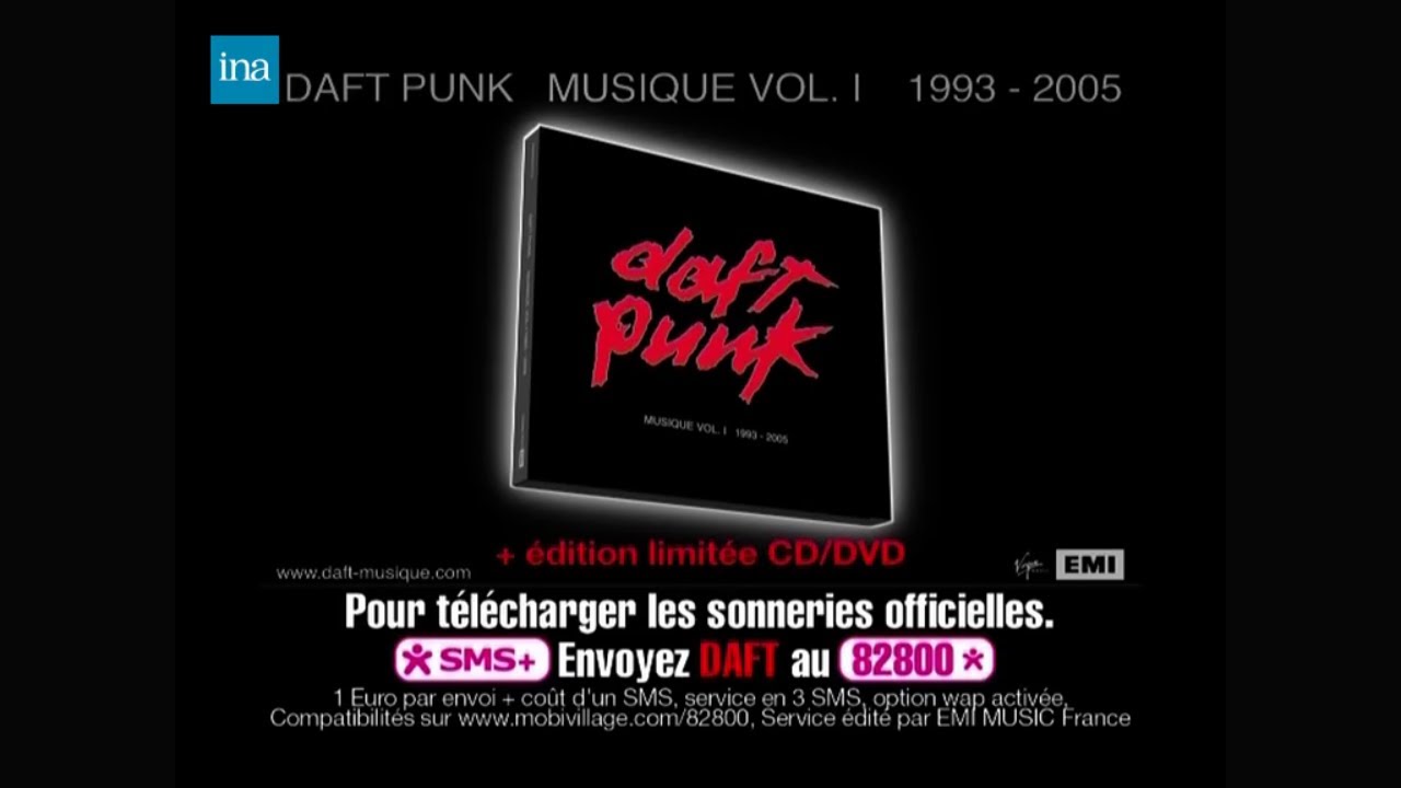 Daft Punk Musique Vol. 1 TV Ads