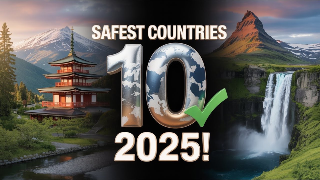 2025 Travel: Top 10 SAFEST Countries You MUST Visit!
