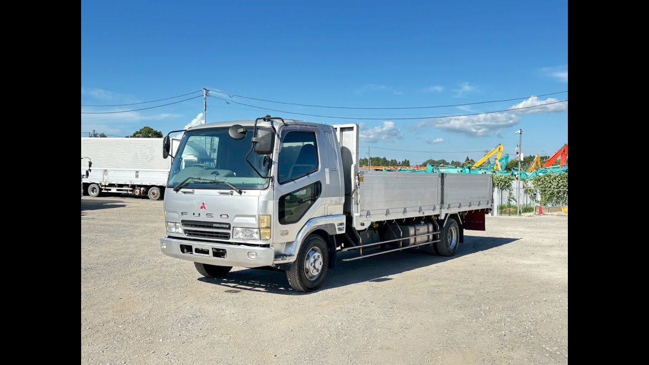 2002 Model, Mitsubishi Fuso Fighter 6M61 Engine !!