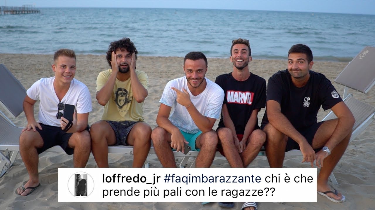 RISPONDIAMO A DOMANDE IMBARAZZANTI IN SPIAGGIA