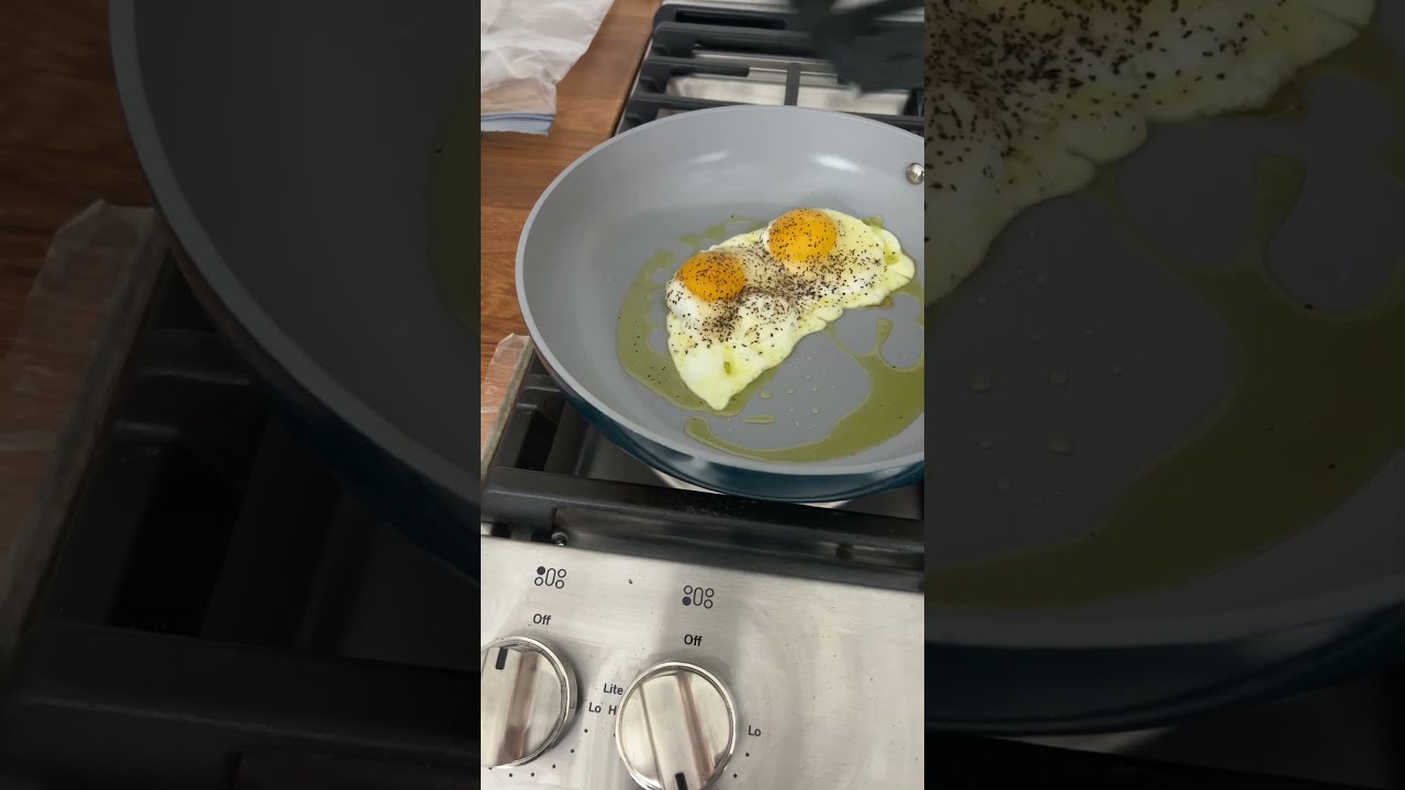 Caraway Fry Pan Nonstick Demo