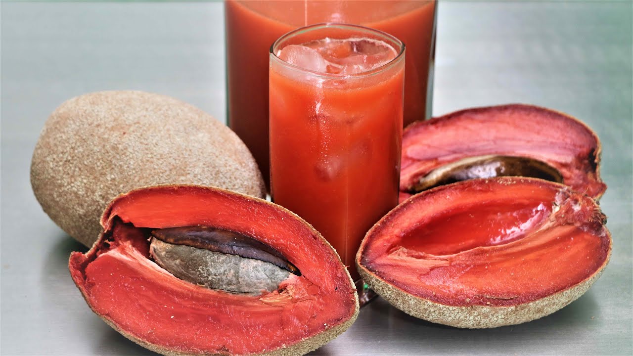 Recetas con Mamey - Agua de Mamey