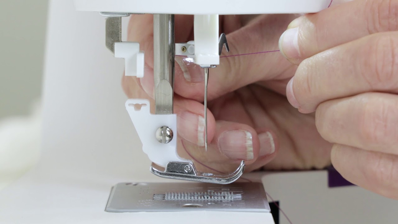 SINGER® M3500 Get Started - Threading the Machine